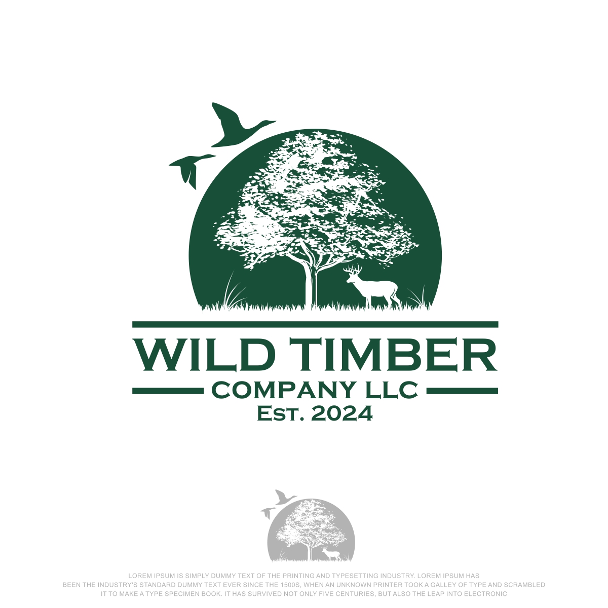Diseño de Logo por Loknath para Wild Timber Company, LLC | Diseño #33929999