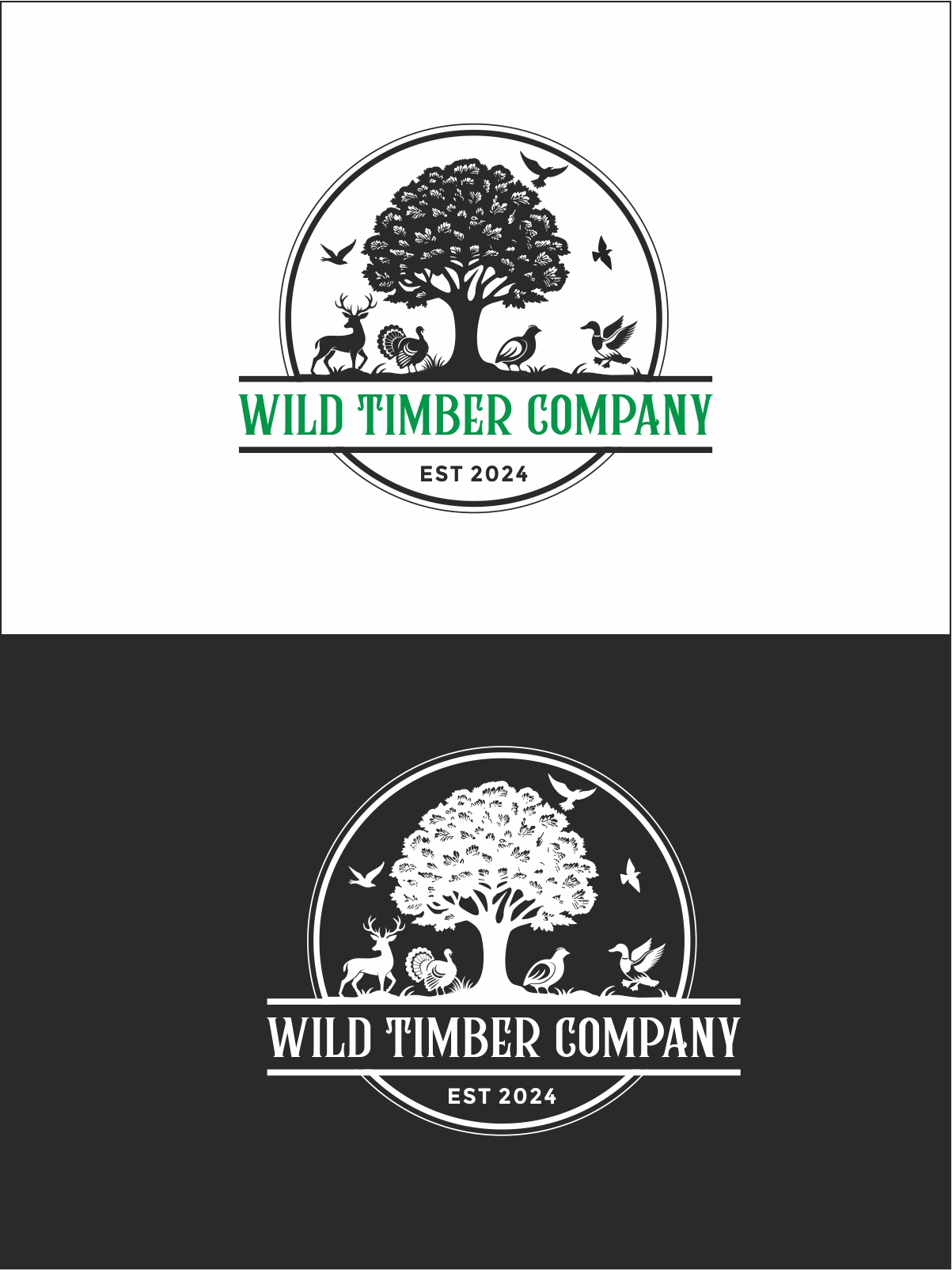 Logo Design by Robert Macwan for Wild Timber Company, LLC | Design #33848592