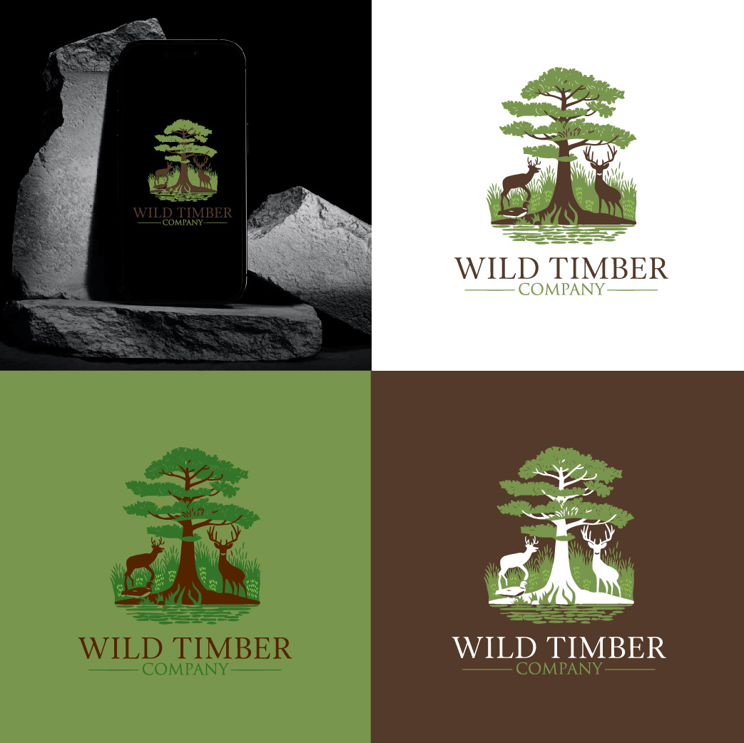 Diseño de Logo por victipedia para Wild Timber Company, LLC | Diseño #33781053