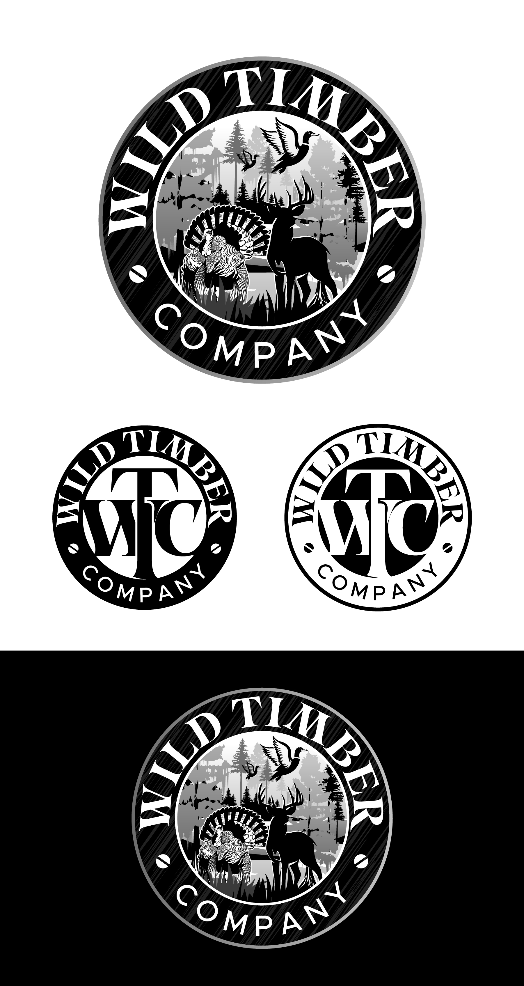 Logo-Design von debdesign für Wild Timber Company, LLC | Design #33776421