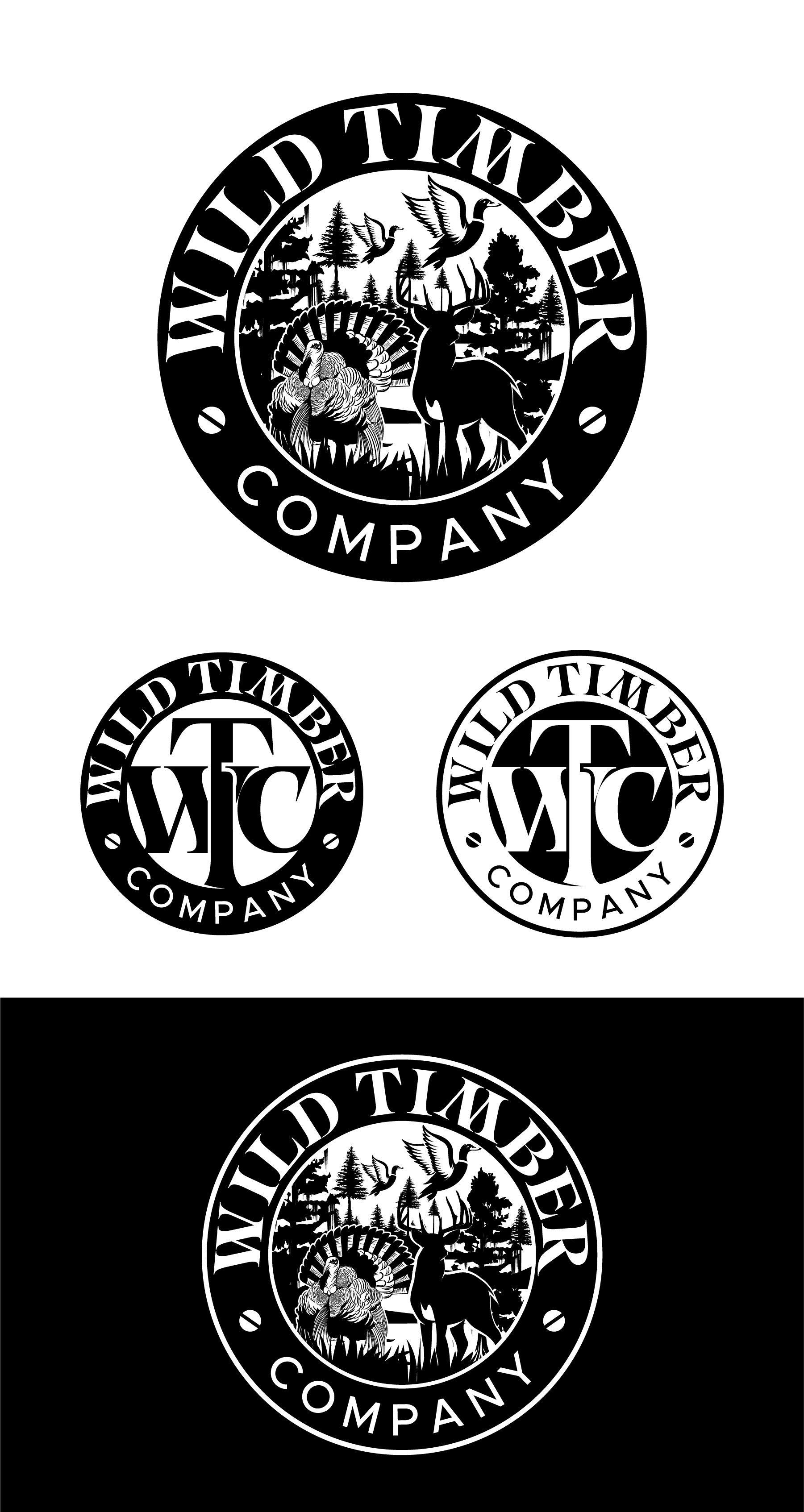 Logo Design by debdesign for Wild Timber Company, LLC | Design #33776422