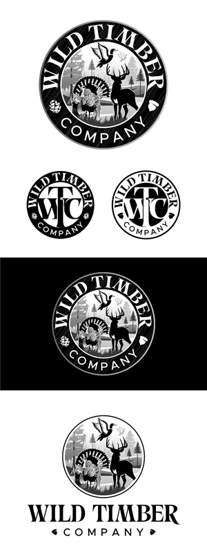 Logo-Design von debdesign für Wild Timber Company, LLC | Design: #33812918