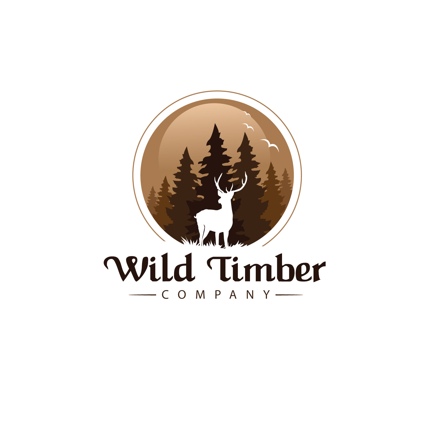 Logo Design by GODDREAMCREATION for Wild Timber Company, LLC | Design #33845765