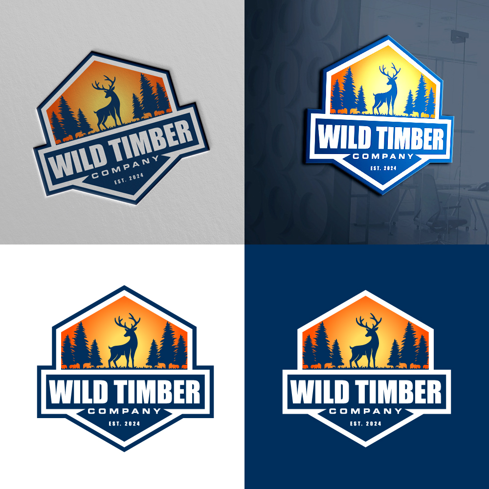 Logo-Design von Znuj Esilas für Wild Timber Company, LLC | Design #33813263