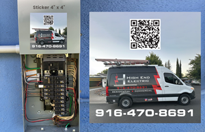 Sticker Design by Impressive Designs for High End Electric | Design: #33790501