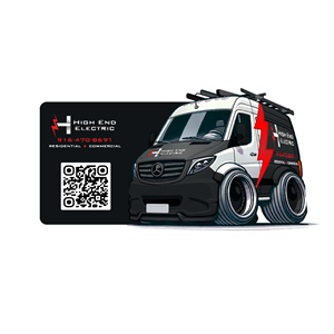 Sticker Design by Isu-D for High End Electric | Design: #33785178