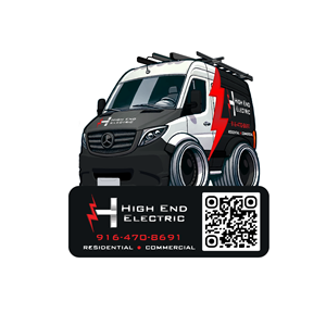 Sticker Design by Isu-D for High End Electric | Design: #33785186