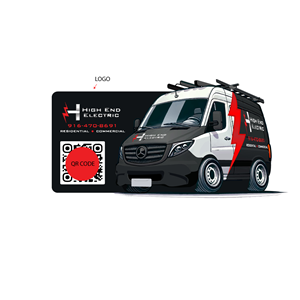 Sticker Design by Isu-D for High End Electric | Design: #33813184
