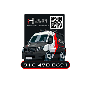 Sticker Design by Isu-D for High End Electric | Design: #33820314