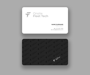 Business Card Design by Andrés Sebastián for Onsite Fleet Techs | Design: #33771282
