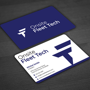 Business Card Design by Graphixpointt for Onsite Fleet Techs | Design: #33767580