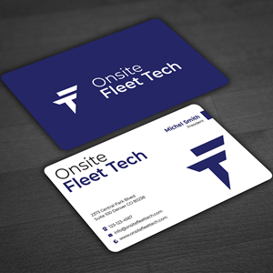 Business Card Design by Graphixpointt for Onsite Fleet Techs | Design: #33767606