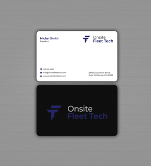 Business Card Design by Graphixpointt for Onsite Fleet Techs | Design: #33767637