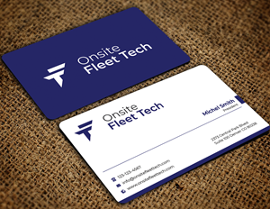 Business Card Design by Graphixpointt for Onsite Fleet Techs | Design: #33767712