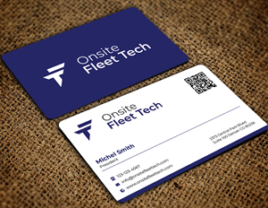 Business Card Design by Graphixpointt for Onsite Fleet Techs | Design: #33767732