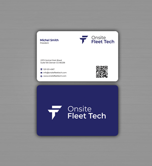 Business Card Design by Graphixpointt for Onsite Fleet Techs | Design: #33767812