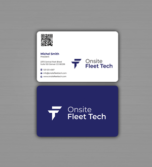 Business Card Design by Graphixpointt for Onsite Fleet Techs | Design: #33767813