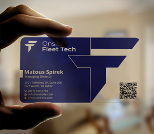 Diseño de Tarjeta de Presentación por DesignerShahadat para Onsite Fleet Techs | Diseño: #33768909