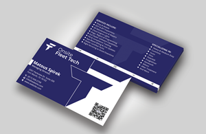 Diseño de Tarjeta de Presentación por DesignerShahadat para Onsite Fleet Techs | Diseño: #33768913