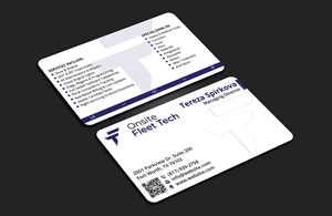 Diseño de Tarjeta de Presentación por DesignerShahadat para Onsite Fleet Techs | Diseño: #33772479