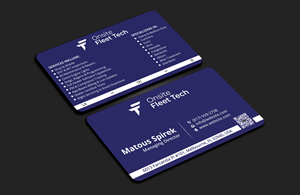 Diseño de Tarjeta de Presentación por DesignerShahadat para Onsite Fleet Techs | Diseño: #33772504