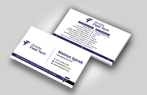 Diseño de Tarjeta de Presentación por DesignerShahadat para Onsite Fleet Techs | Diseño: #33772513