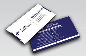 Business Card Design by DesignerShahadat for Onsite Fleet Techs | Design: #33773461