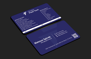 Business Card Design by DesignerShahadat for Onsite Fleet Techs | Design: #33773473