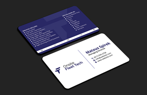 Visitenkarten-Design von DesignerShahadat für Onsite Fleet Techs | Design: #33773505