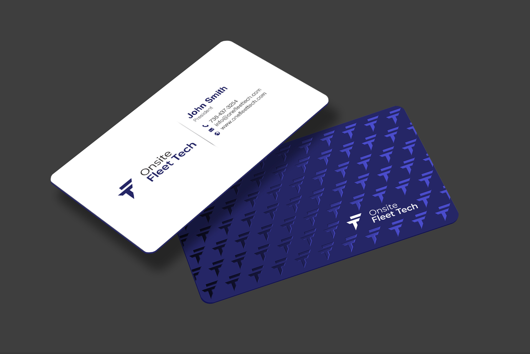 Business Card Design by chandrayaan.creative for Onsite Fleet Techs | Design #33769527