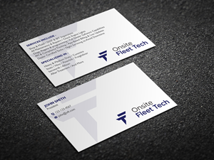 Business Card Design by Magic of Art for Onsite Fleet Techs | Design #33770221