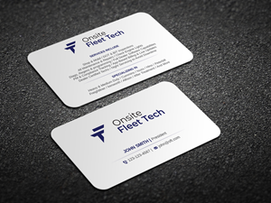 Diseño de Tarjeta de Presentación por Magic of Art para Onsite Fleet Techs | Diseño: #33770222