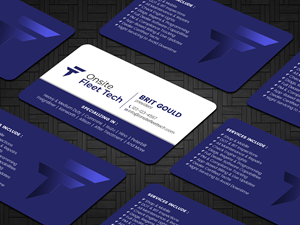 Business Card Design by Tripti Ranjan Gain for Onsite Fleet Techs | Design: #33769139