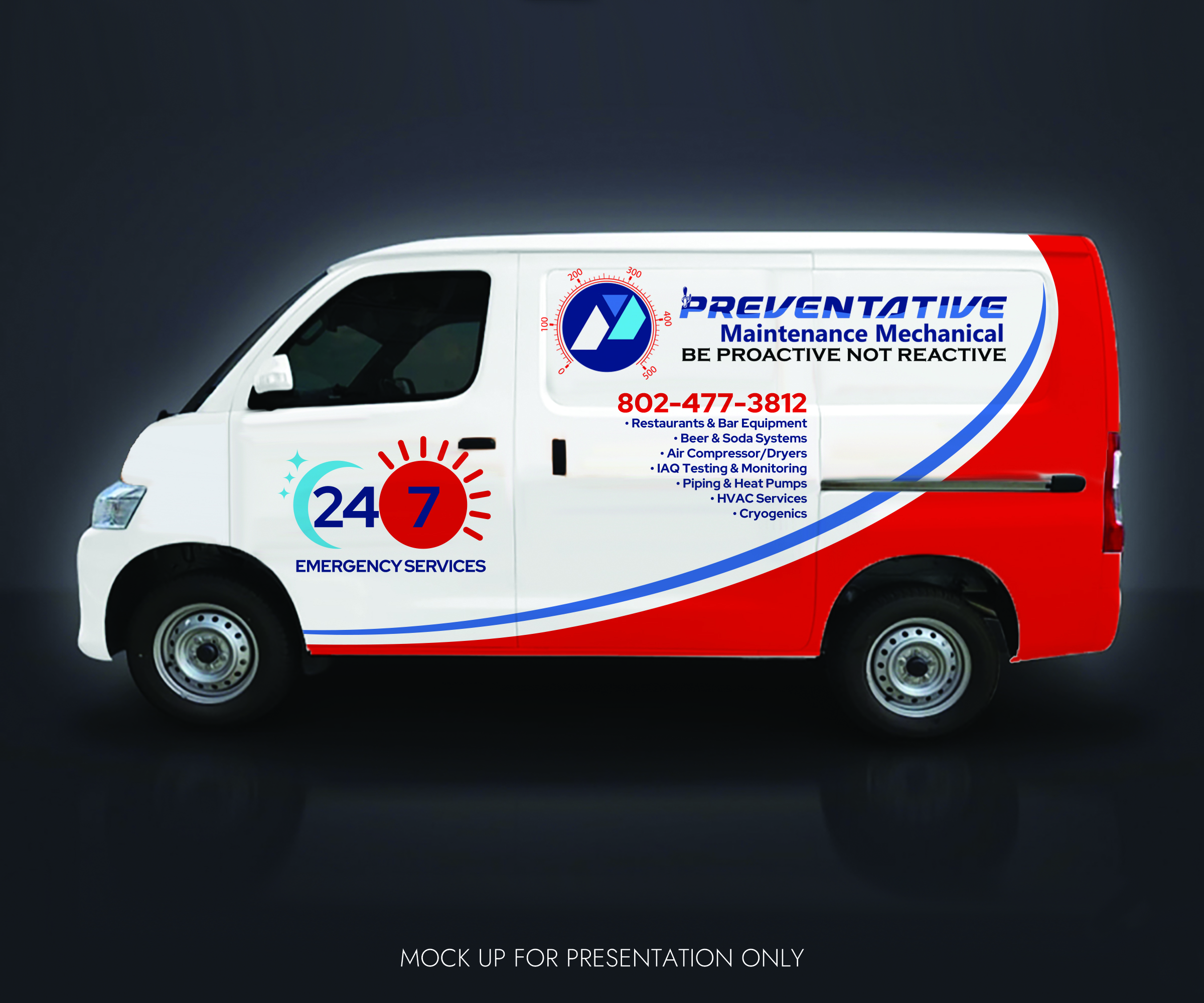 Car Wrap Design by NancyTan for Preventative maintinance mechanical | Design #33766997