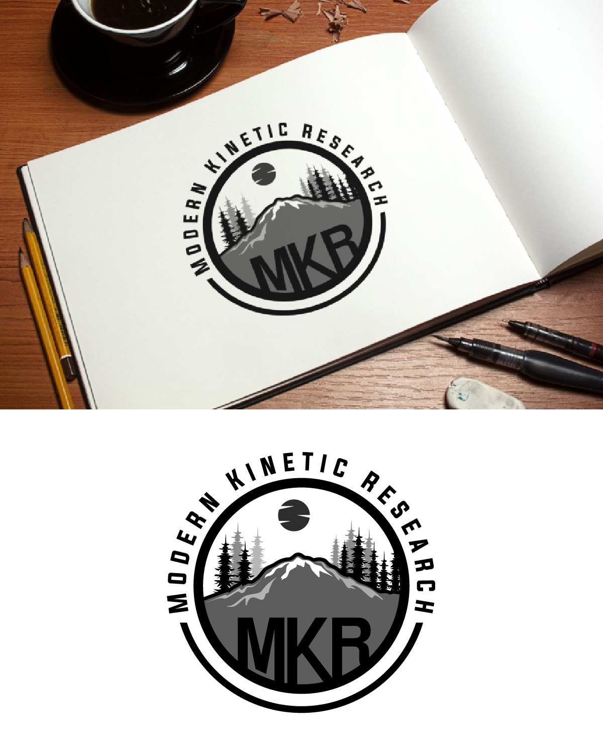 Logo Design by Loknath for Modern Kinetic Research | Design #33771627