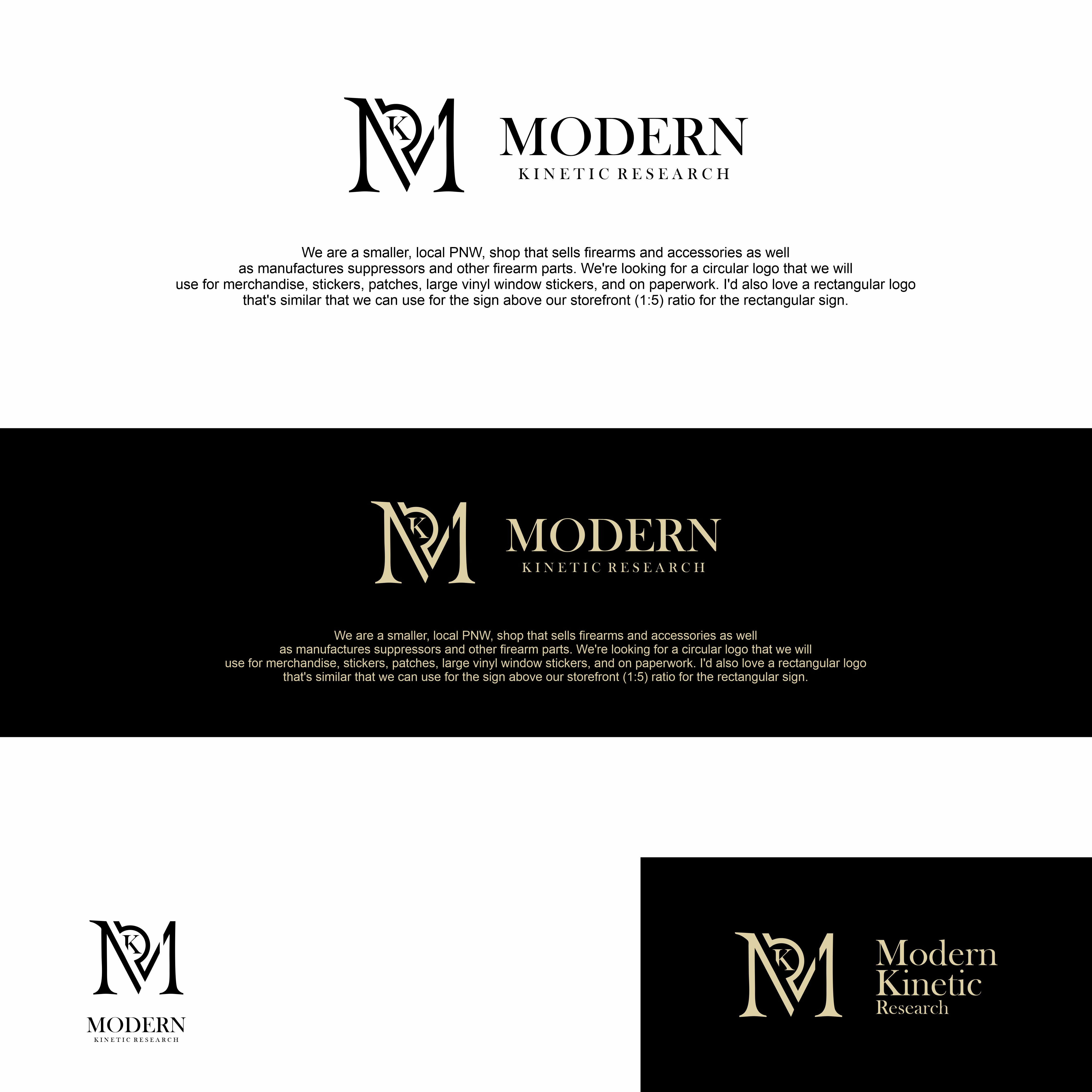 Logo Design by enka94 for Modern Kinetic Research | Design #33775492