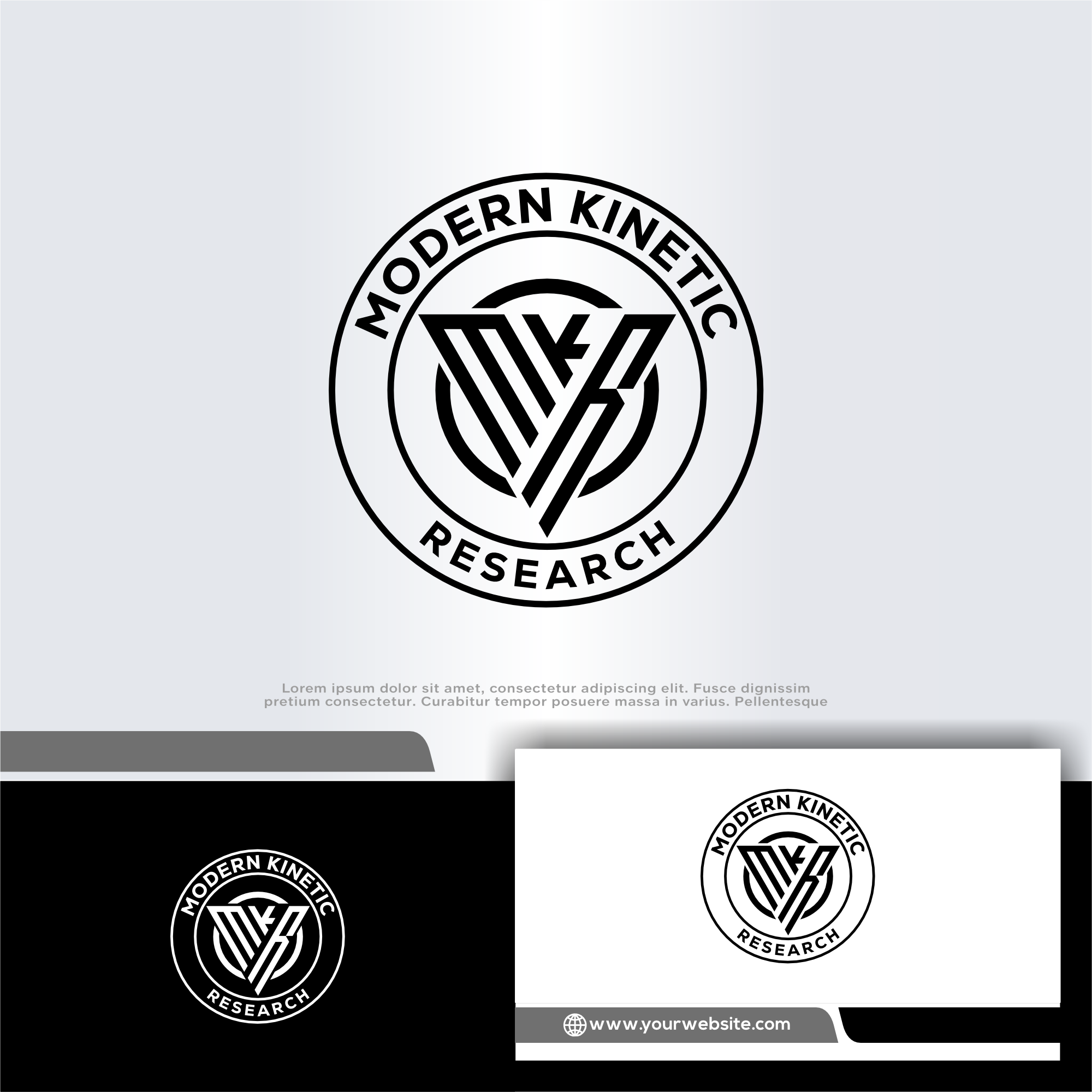 Logo Design by win it for Modern Kinetic Research | Design #33768181