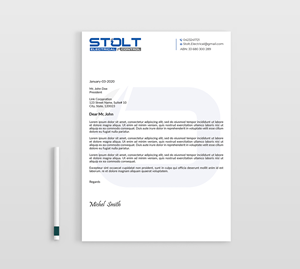 Letterhead Design by Expert Bappy for this project | Design: #33767977