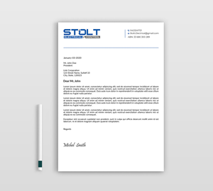 Letterhead Design by Expert Bappy for this project | Design: #33768004