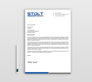 Letterhead Design by Expert Bappy for this project | Design: #33768048