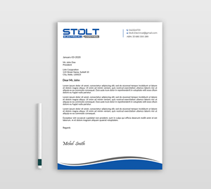 Letterhead Design by Expert Bappy for this project | Design: #33768049