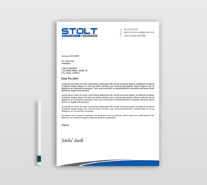 Letterhead Design by Expert Bappy for this project | Design: #33768054