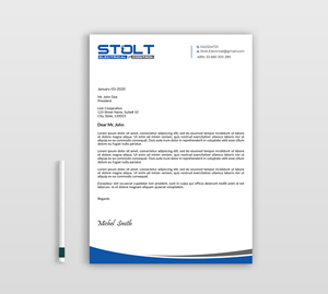 Letterhead Design by Expert Bappy for this project | Design: #33768055