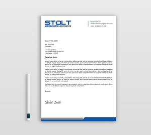 Letterhead Design by Expert Bappy for this project | Design: #33768073