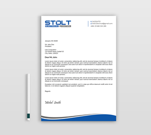 Letterhead Design by Expert Bappy for this project | Design: #33768087