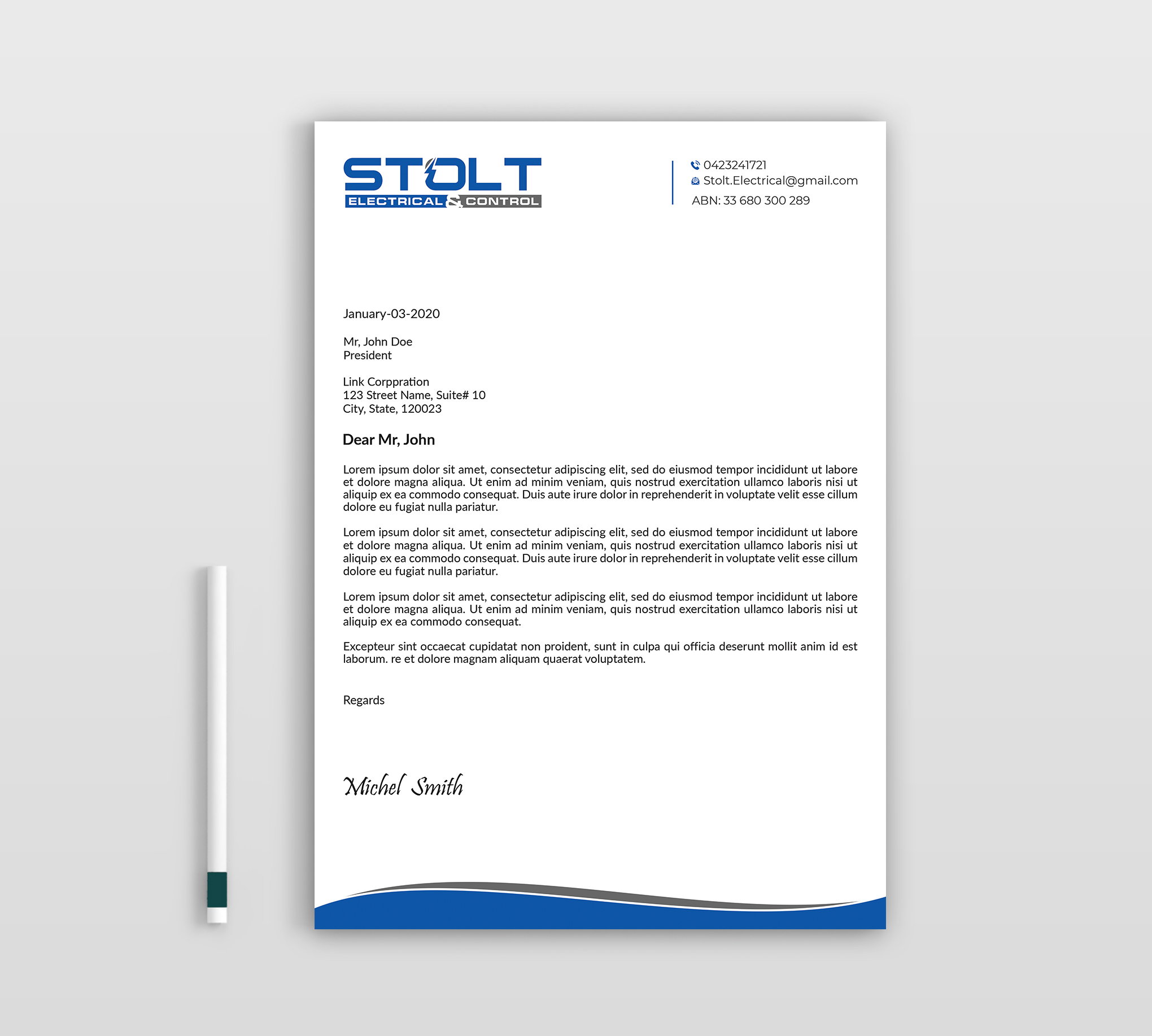 Letterhead Design by Expert Bappy for this project | Design #33768088
