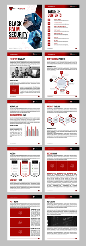 Word Template Design by 3Guys for this project | Design: #33793884
