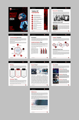 Word Template Design by 3Guys for this project | Design: #33794188