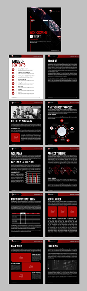 Word Template Design by 3Guys for this project | Design: #33802719