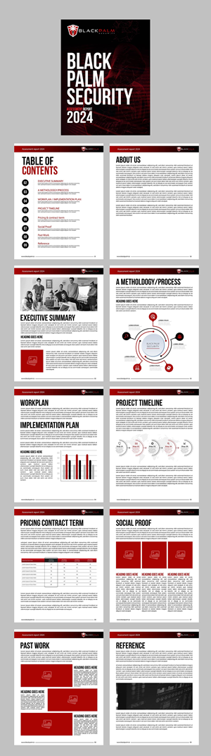 Word Template Design by 3Guys for this project | Design: #33802721